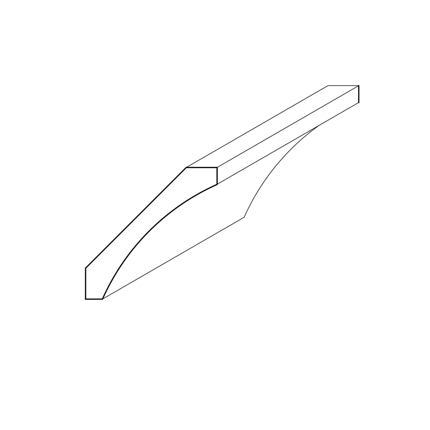 3-Inch Shaker Crown.  8 Foot Stick.