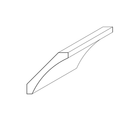 3-Inch Shaker Crown.  8 Foot Stick.