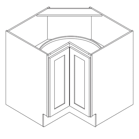 Easy Reach 33" Wide. Lazy Susan.