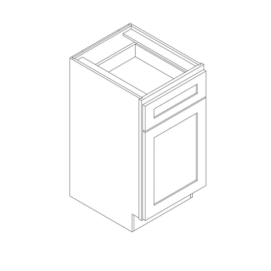 Vanity Base 15" 21" Deep 34.5" High