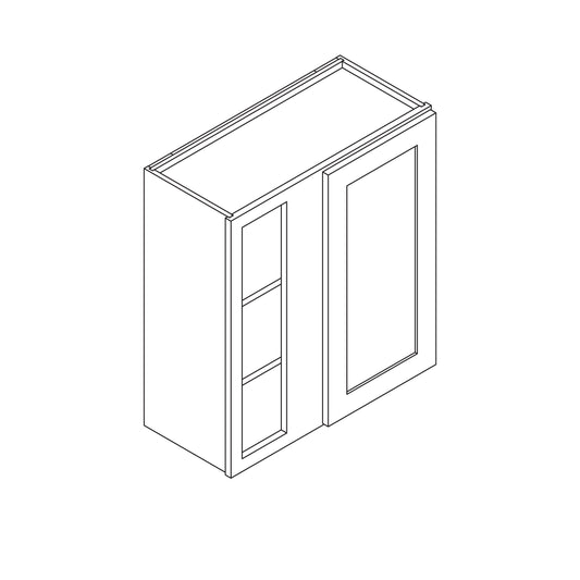 Wall Blind Corner 27" Wide 30" High, Single Door